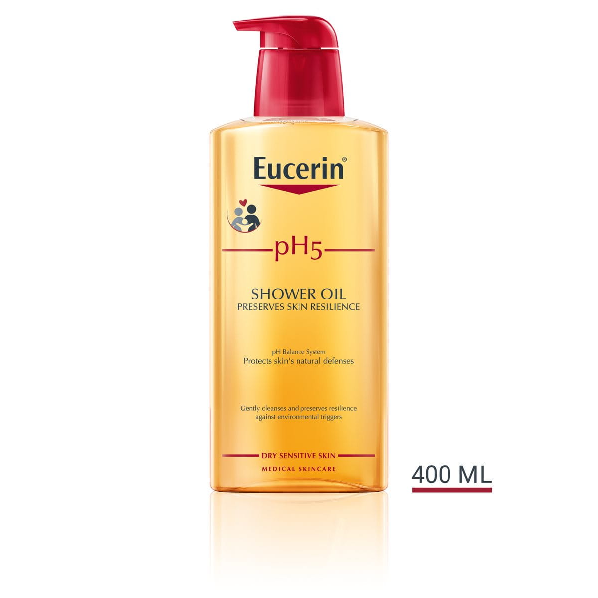 EUCERIN SHOWER OIL 400ML (U040004)