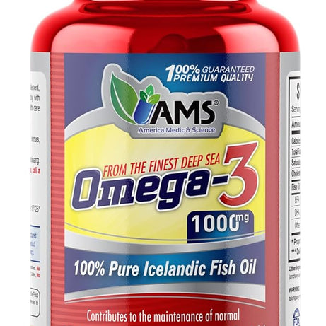 AMS OMEGA 3 1000MG SOFTGEL 60S