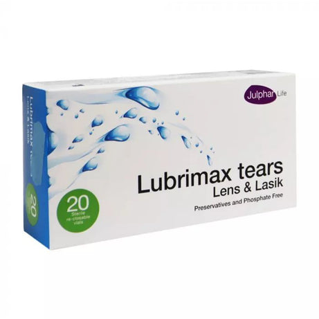 LUBRIMAX TEARS EYE DROPS (0.5ML x 20)