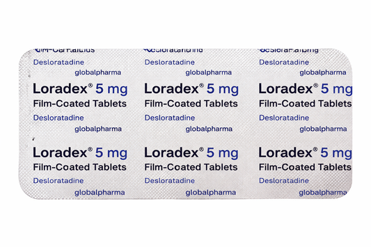 LORADEX 5MG TAB 30’s (30’s Blister x 3)