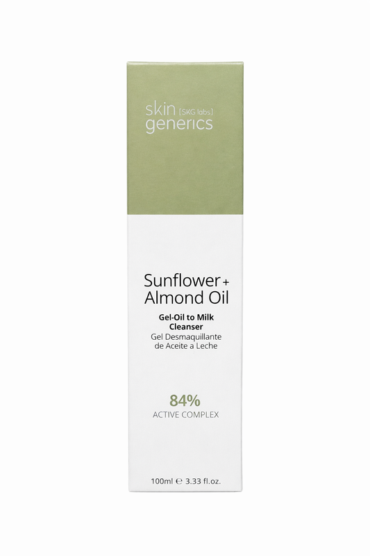SKG SUNFLOWER+ALMOND OIL CLEANSER 100ML