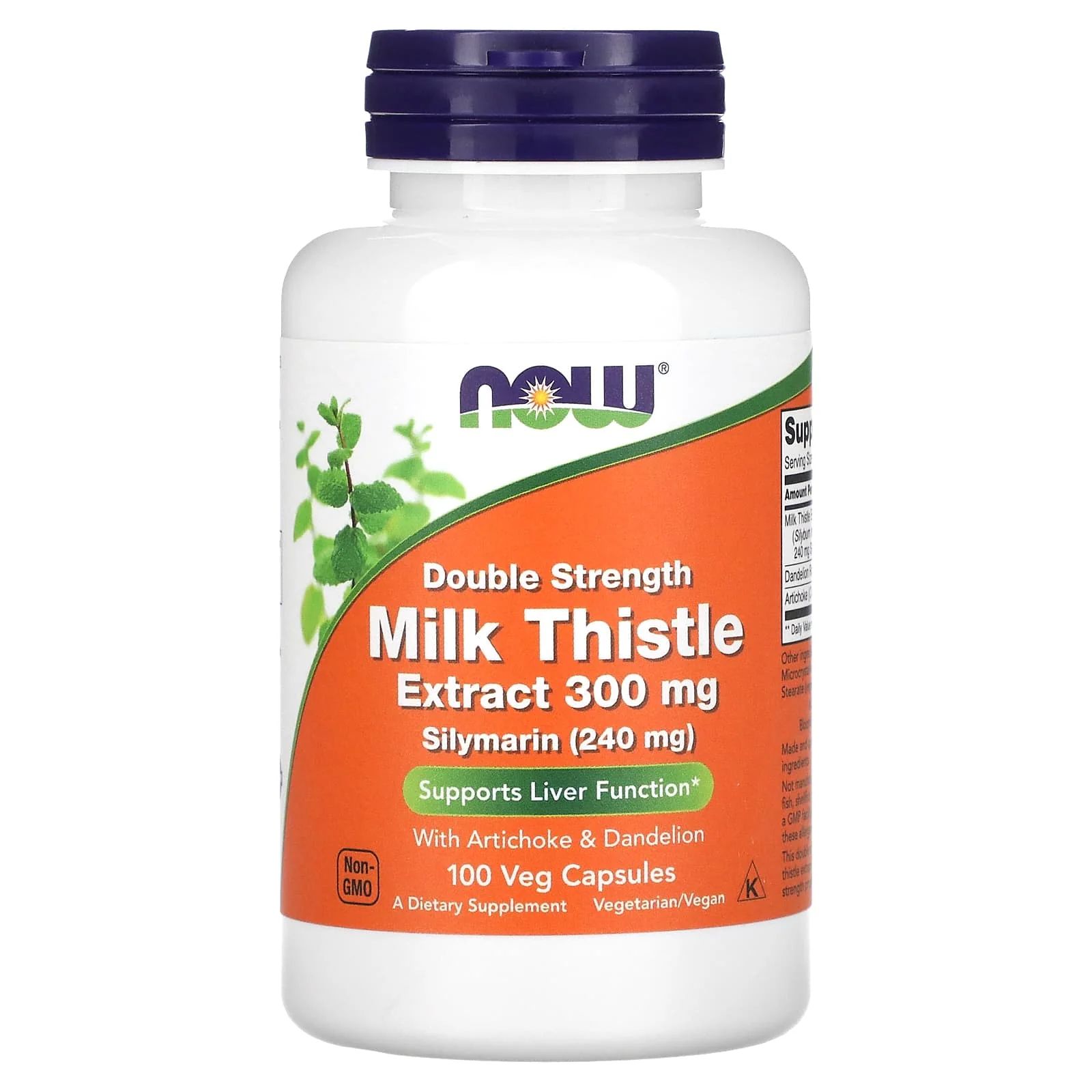 NOW MILK THISTLE 300MG 100VCAPS