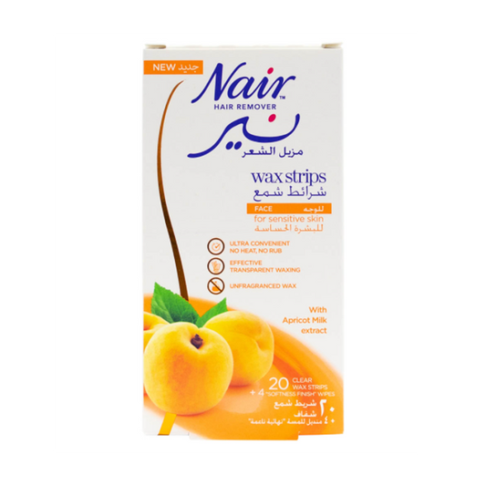 NAIR HAIR REMOVAL MILK EXTRACT FACE WAX