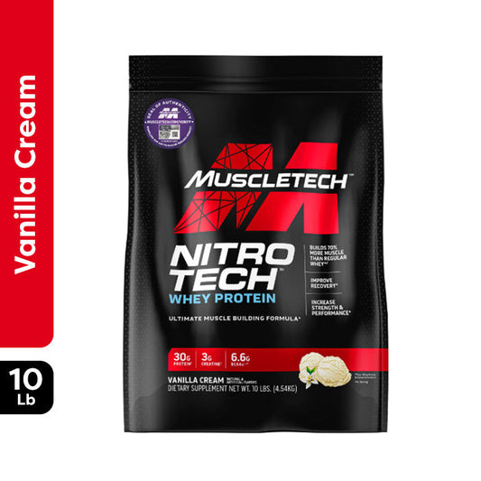 MUSCLETECH NITROTECH VAN WHEY PROTEIN 4LB