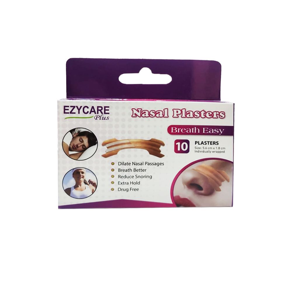 EZYCARE BREATH EASY NASAL PLASTERS 10,S (80405)