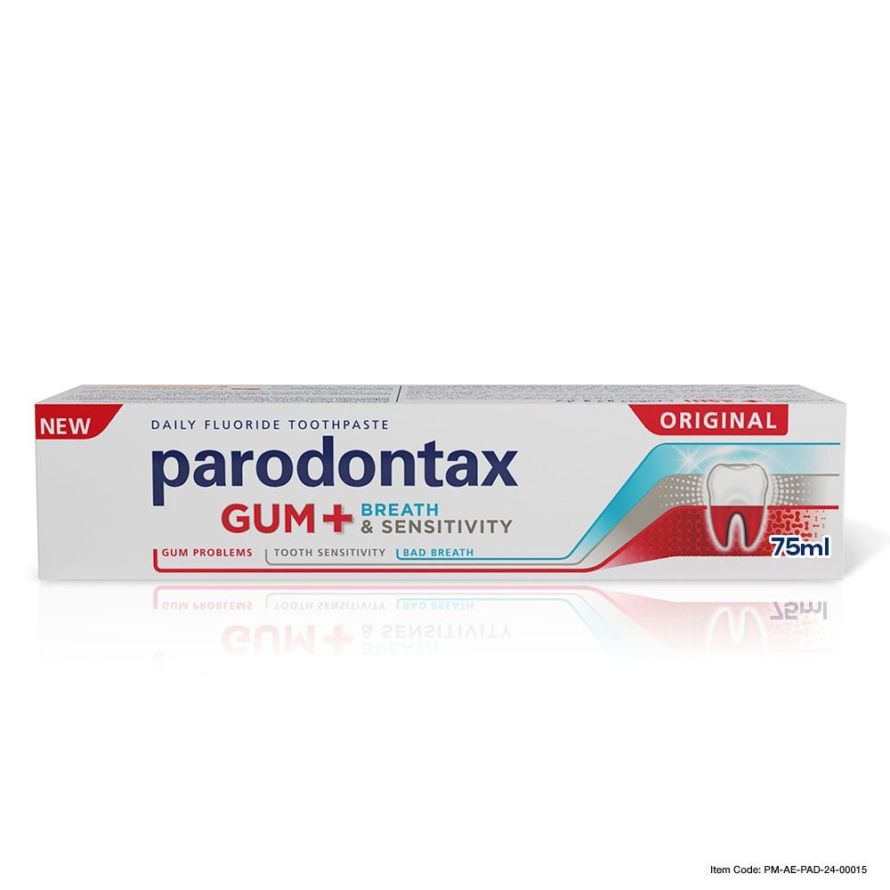 PARODONTAX T/PASTE GUM + BREATH & SENTITIVITY 75ML