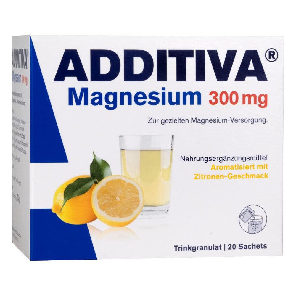 ADDITIVA MAGNESIUM 300MG 20 SACHETS