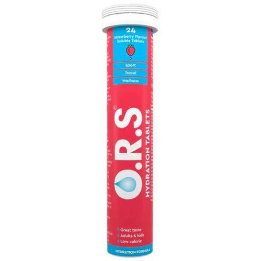 CLINOVA ORS EFF TAB STRAWBERRY 24,S