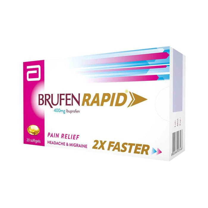 BRUFEN RAPID 400MG 20'S