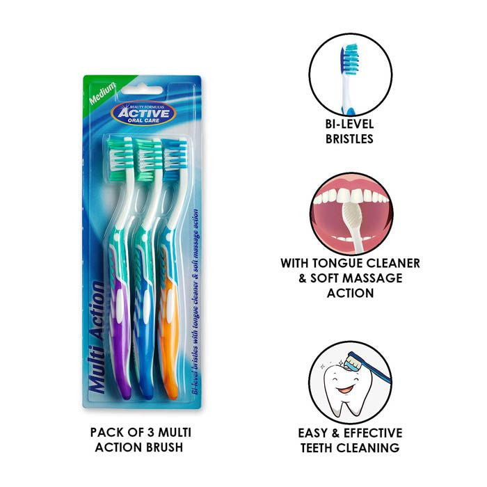 ACTIVE TOOTH BRUSH-MEDIUM