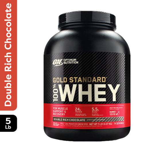 GOLD STD 100 WHEY D. RICH CHOC 5LB 4/CS