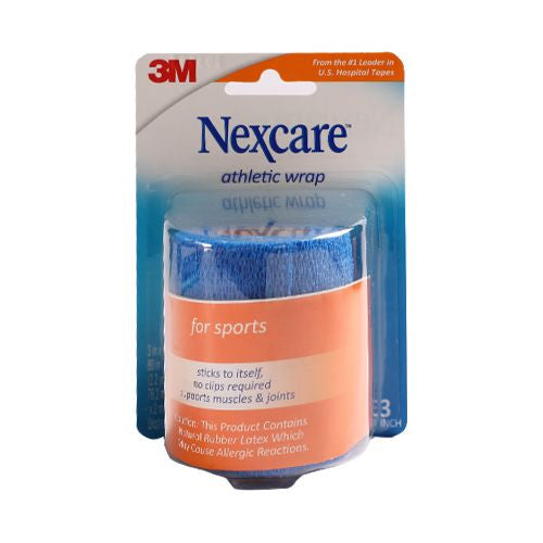 NEXCARE CR-3B ATHLETIC WRAP BLUE