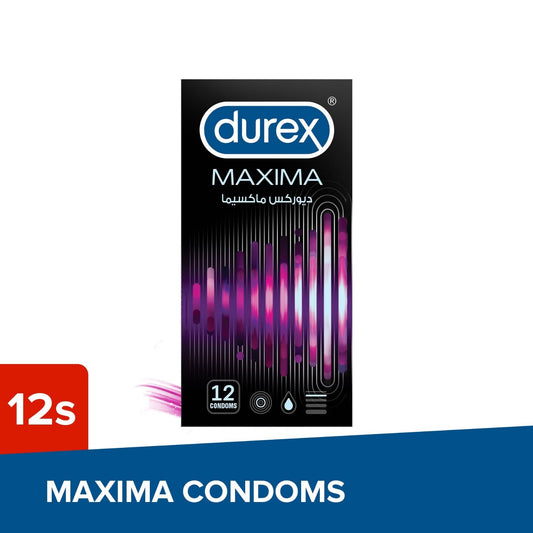 DUREX MAXIMA CONDOM 12'S