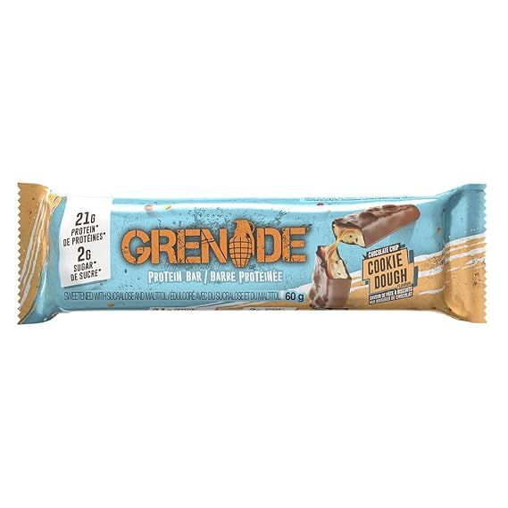 GRENADE BAR CHOCO CHIP COOKIE DOUGH