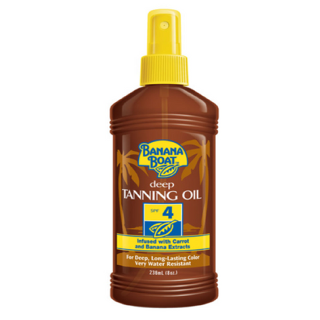 BANANA BOAT 0250 SPF4 DEEP TANNY OIL 236ML