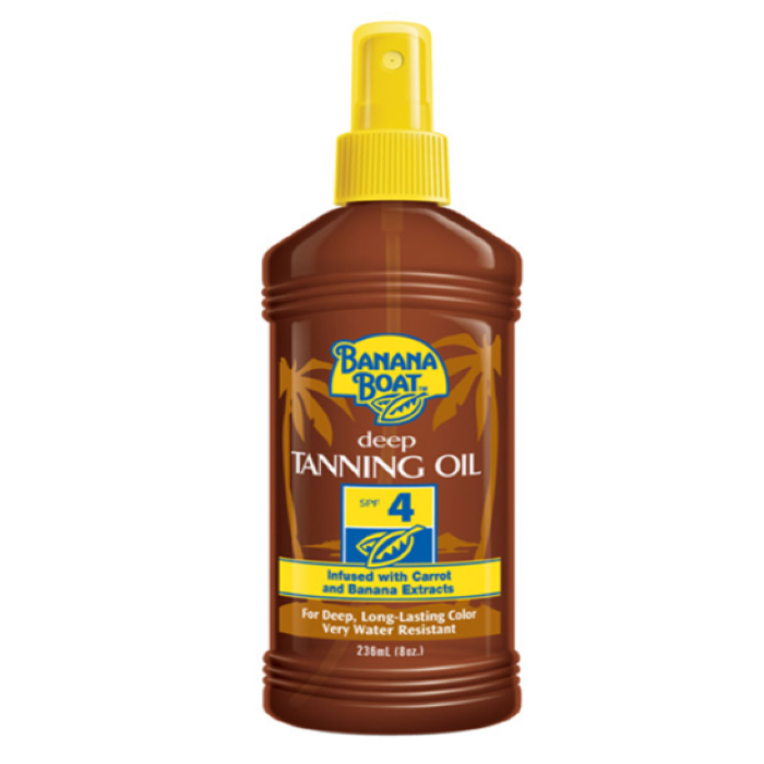 BANANA BOAT 0250 SPF4 DEEP TANNY OIL 236ML