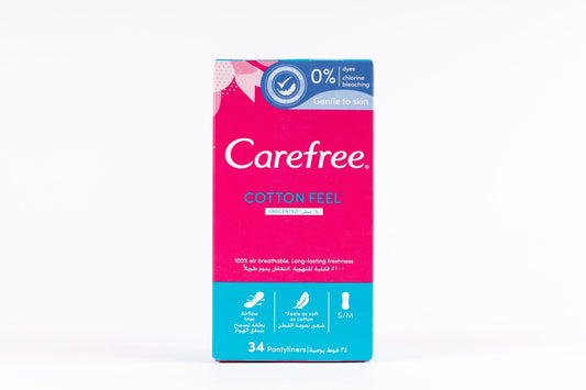 Carefree (0386) Cotton feel 34pcs
