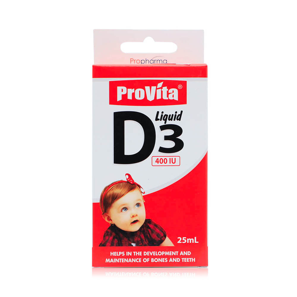 PROVITA LIQUID D3 400IU DROPS 25ML