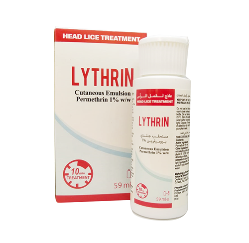 LYTHRIN 1% HEAD LICE TREATMENT LOTION 59ML