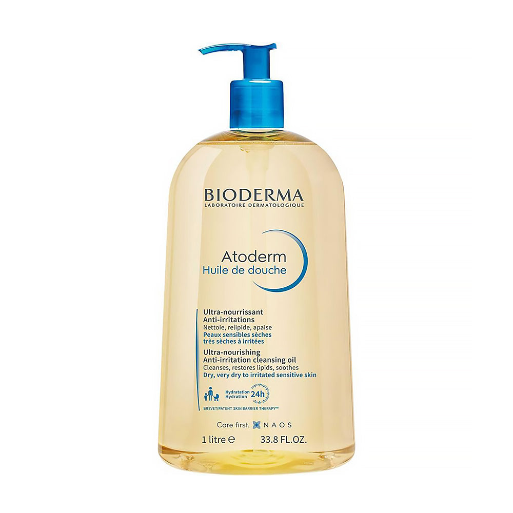 BDR 1687 ATODERM SHOWER OIL 1L PUMP(BUY1GET1FREE)