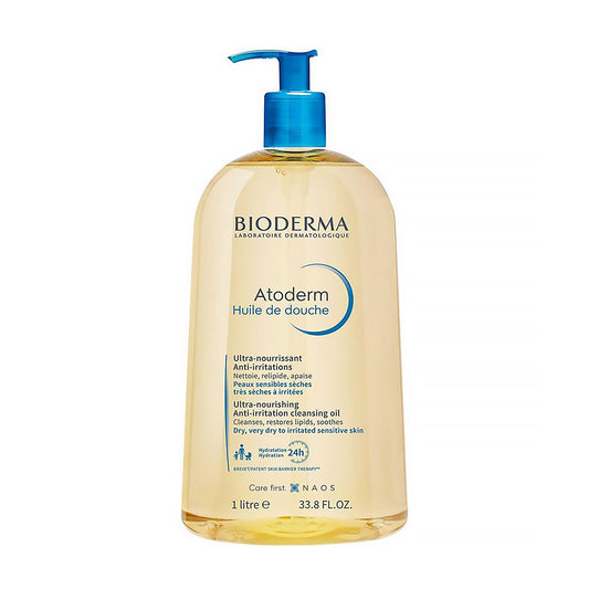 BDR 1687 ATODERM SHOWER OIL 1L PUMP(BUY1GET1FREE)