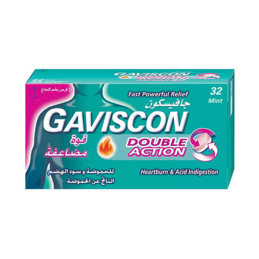 GAVISCON DOUBLE ACTION TAB 32,S