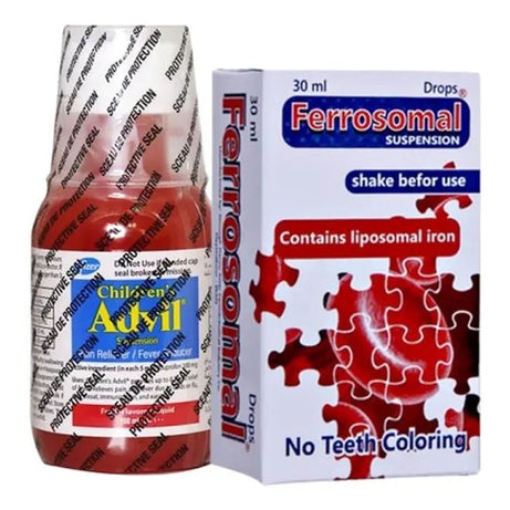 ADVIL 100MG SUSP FOR CHILD 100ML