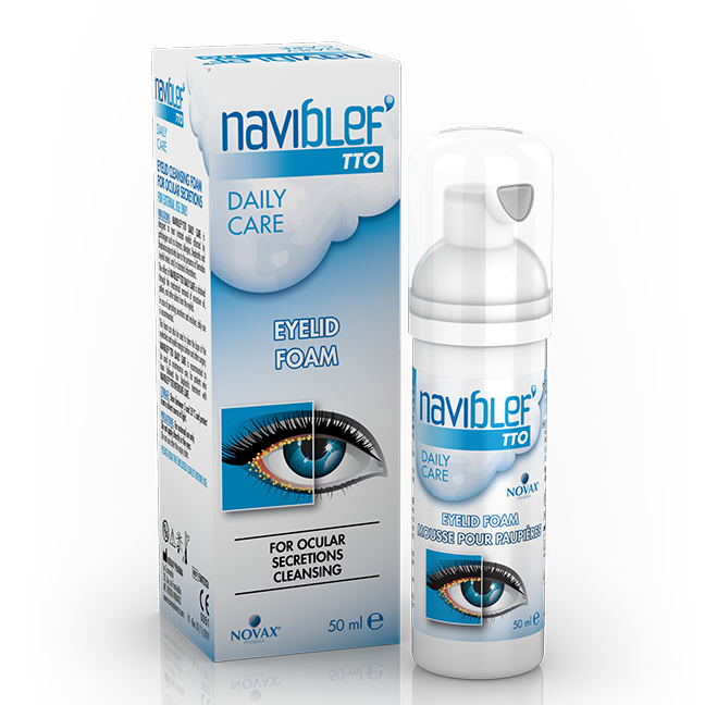 NAVIBLEF TTO DAILY CARE EYELID FOAM 50ML