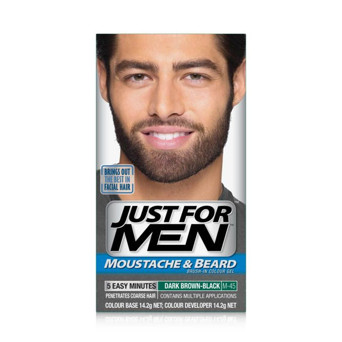 JFM MOUS-BEARD GEL DARK BROWN