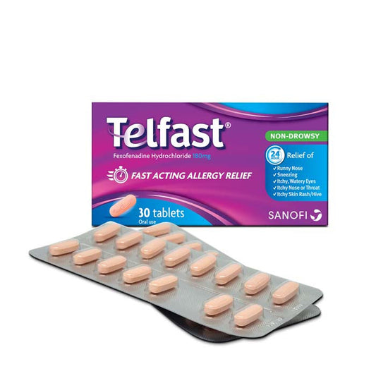TELFAST 180MG 30's (15's Blister x 2)