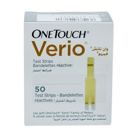 ONE TOUCH VERIO TEST STRIPS 50's