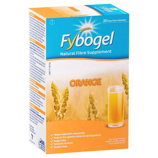 FYBOGEL ORANGE SACHETS 30'S