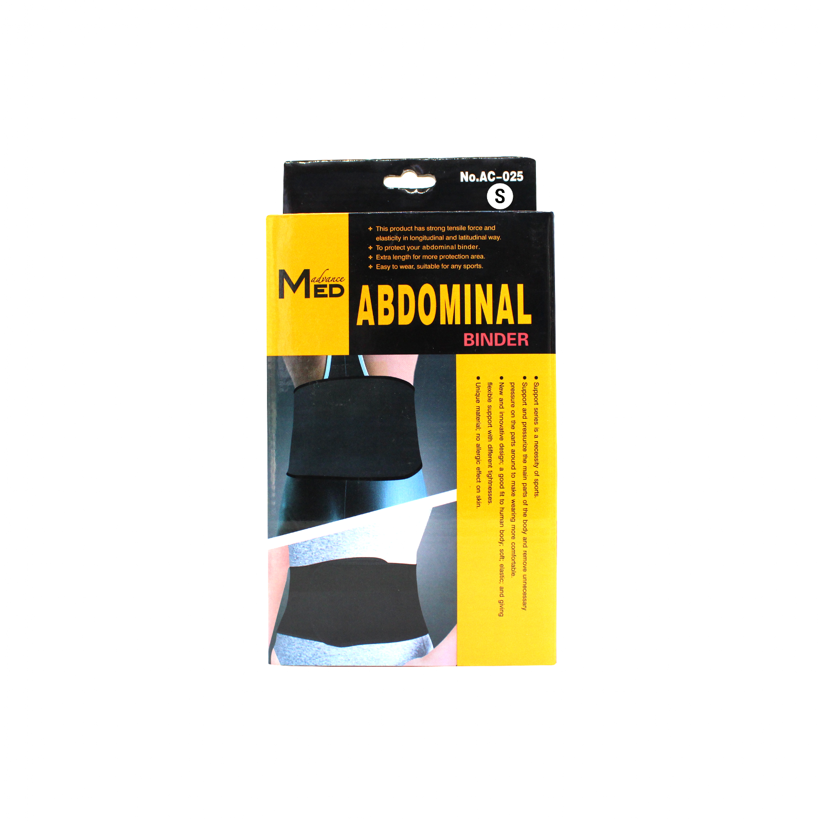 MED ABDOMINAL BINDER (L)