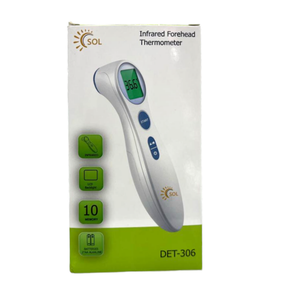SOL FOREHEAD THERMOMETER DET-306