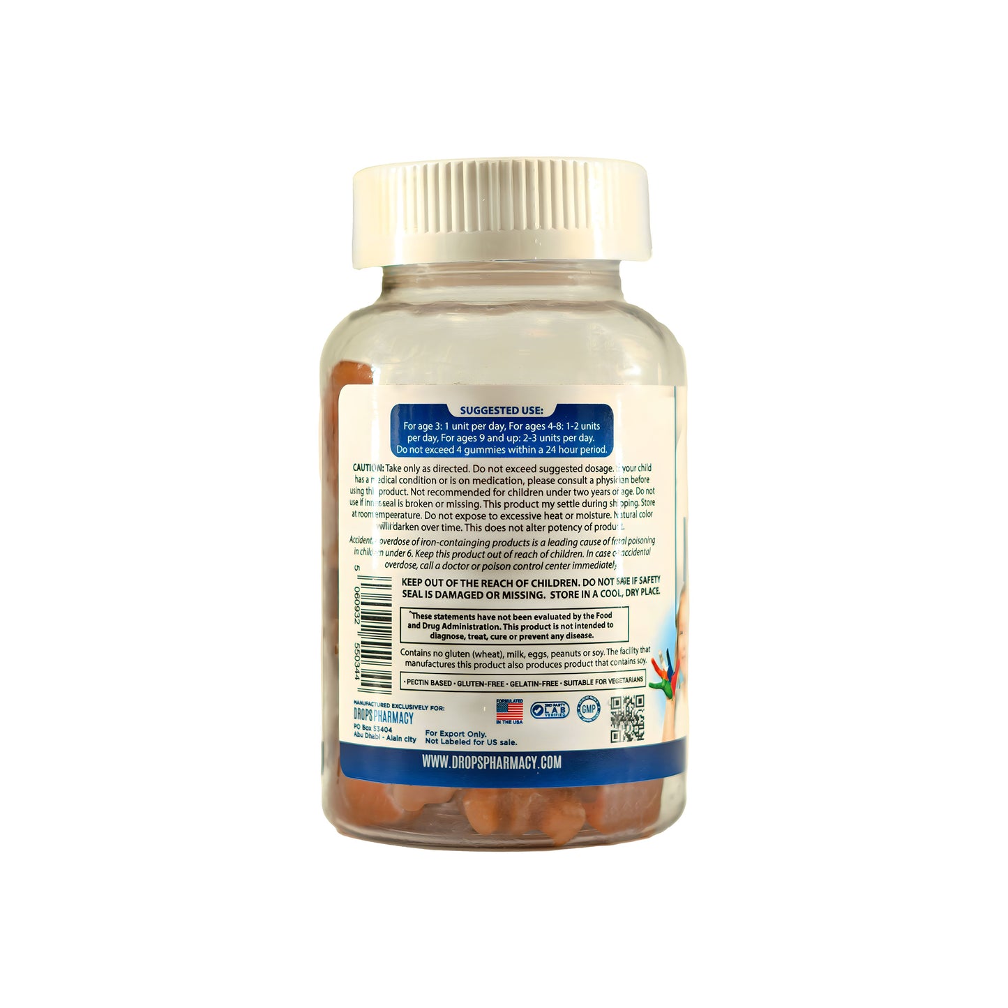 Wellness Way Kids Mega Multivitamin Gummies 60'S