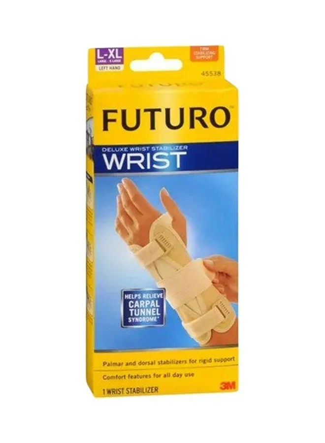 FUTURO DELUXE WRIST STABILIZER L AND XL LEFT 45538