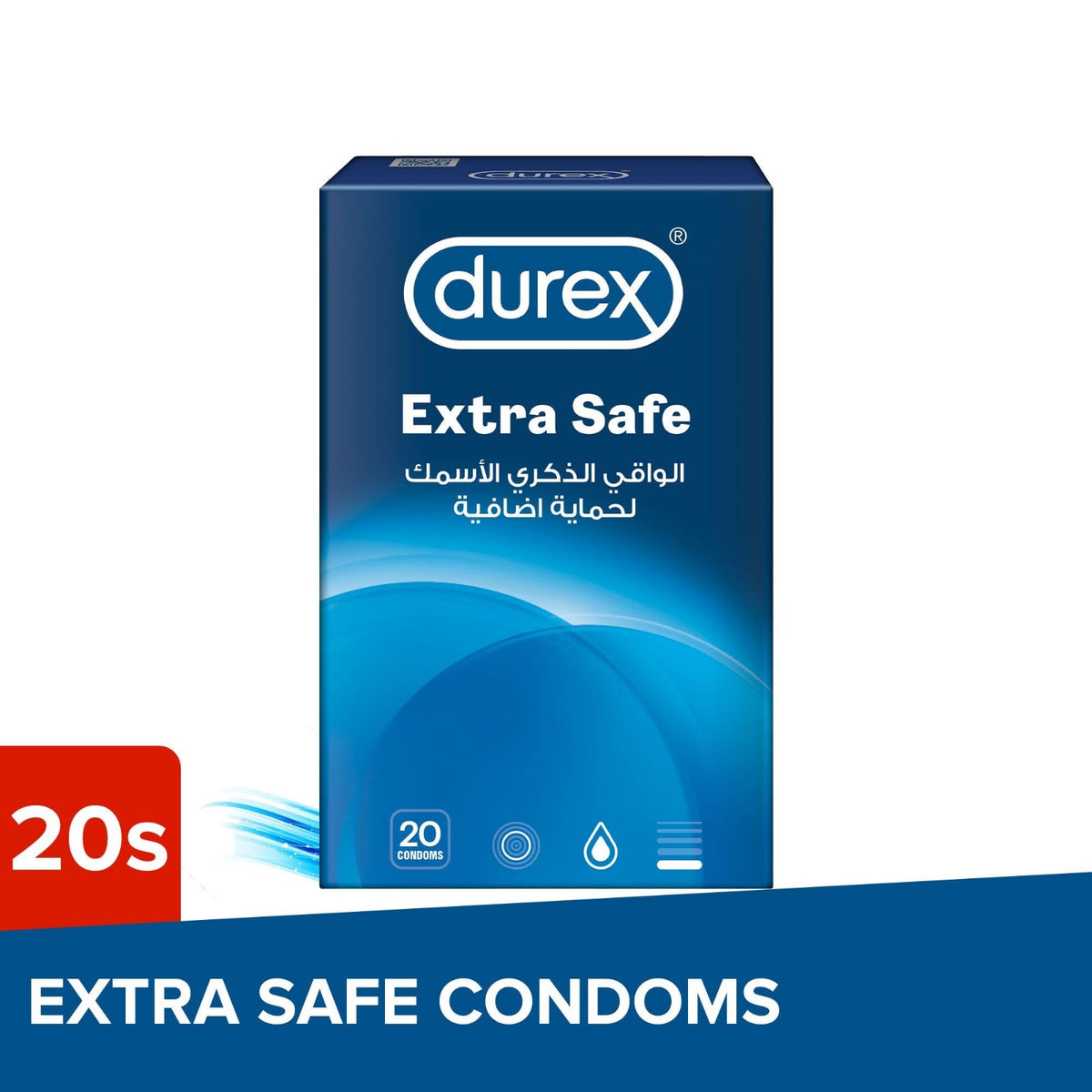 DUREX EXTRA SAFE 20S