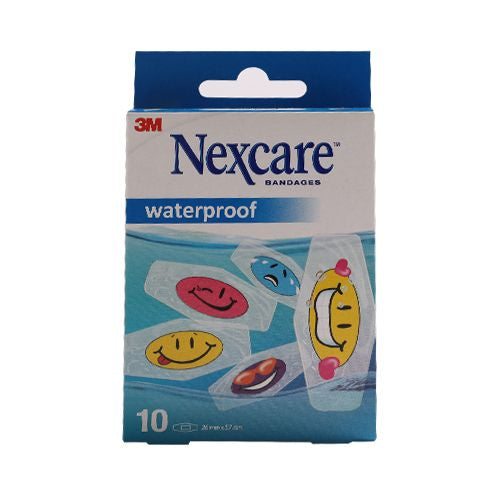 NEXCARE WATERPROOF BAND EMOJI 10/PACK