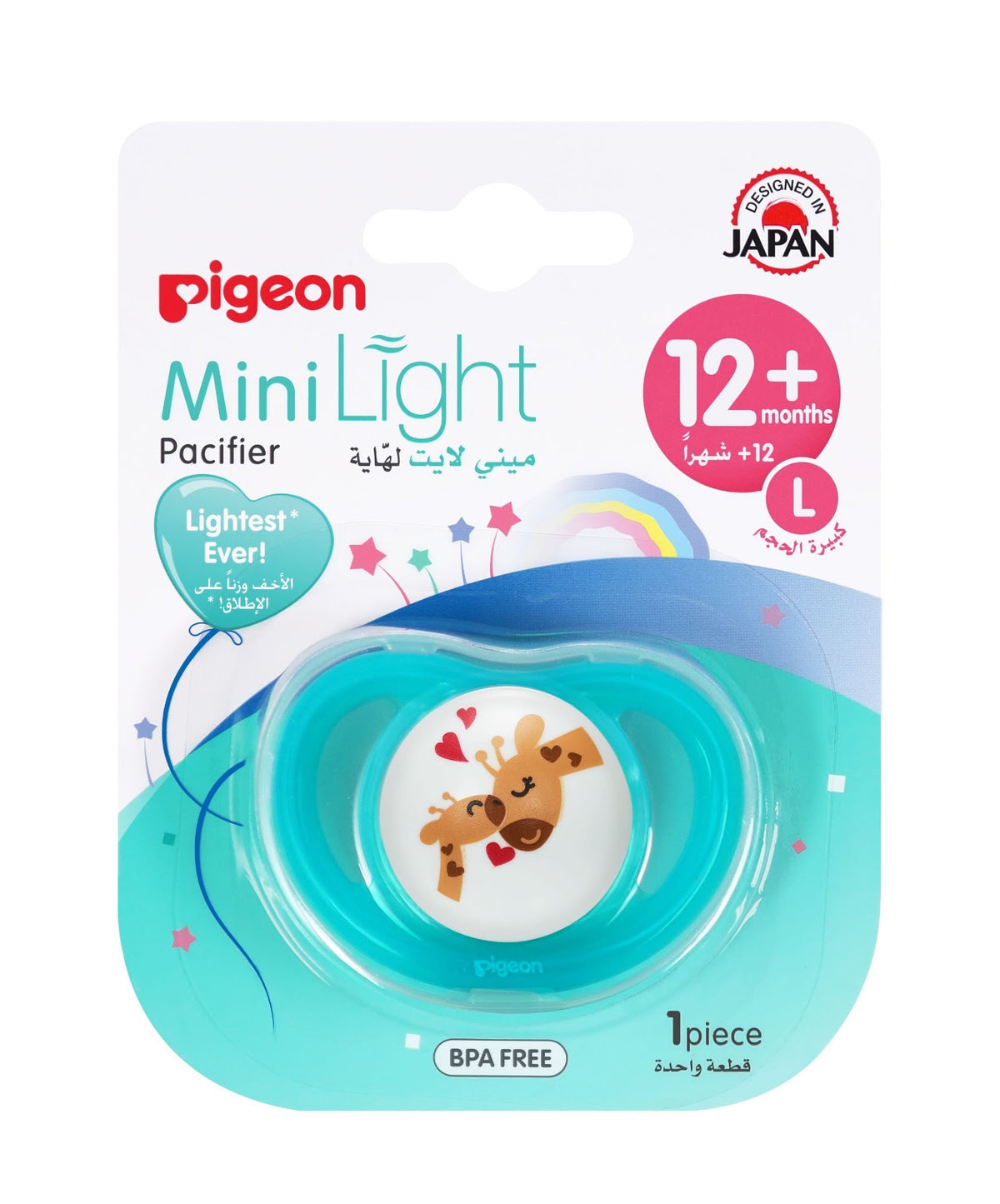 PIGEON MINI LIGHT PACIFIER L 78465