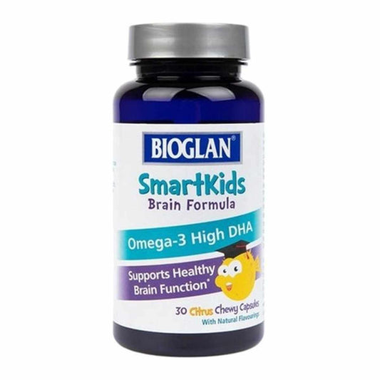 BIOGLAN SMARTKIDS BRAIN FORMULA 30 CHEW CAPS