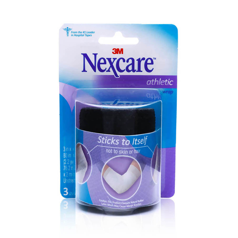 NEXCARE CR-3BK ATHLETIC WRAP BLACK