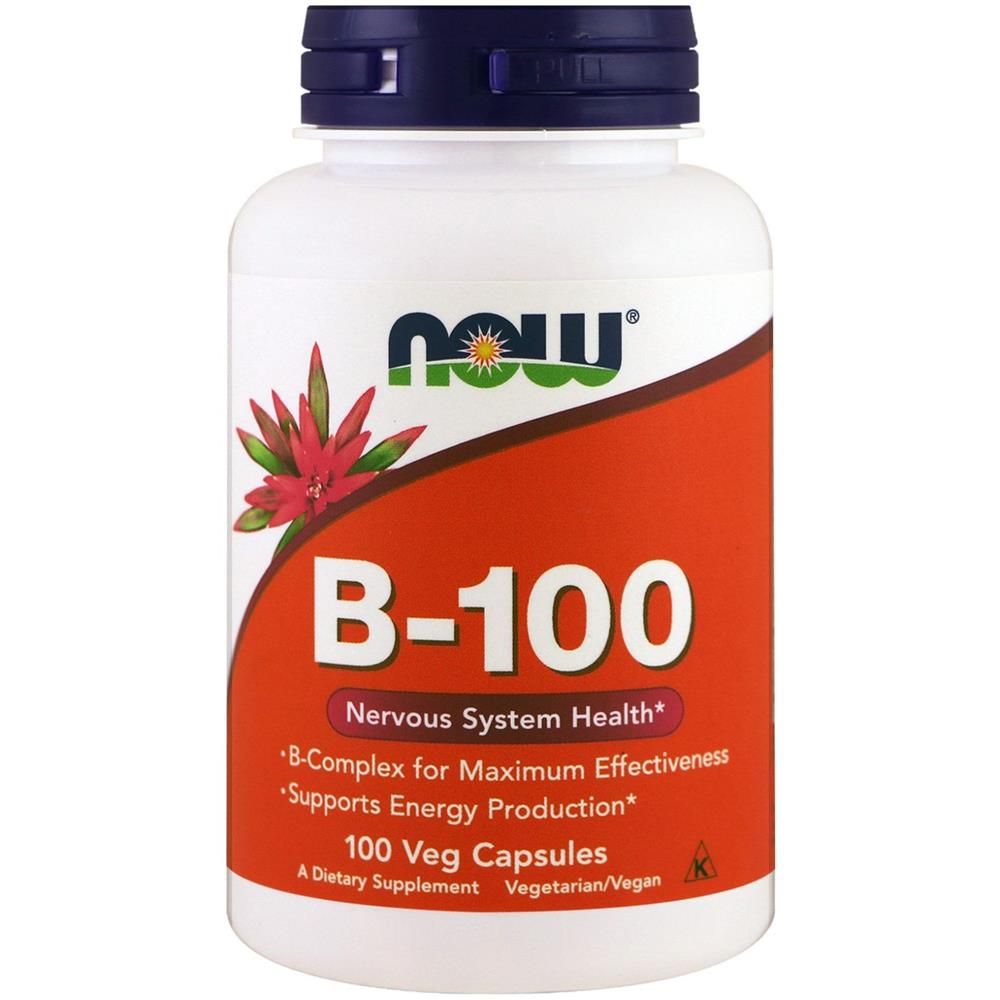 NOW B-100 100 VEG CAPSULES