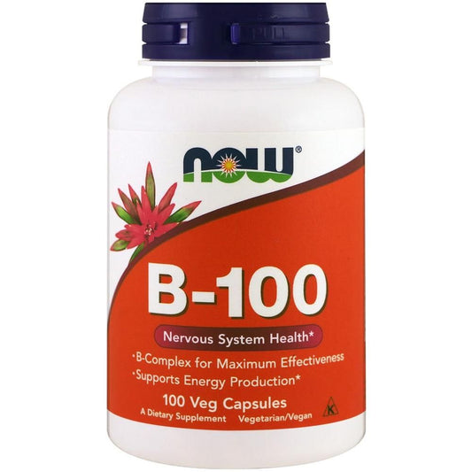 NOW B-100 100 VEG CAPSULES