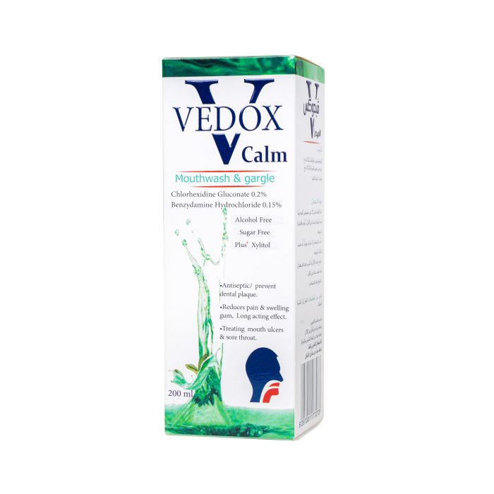 VEDOX CALM MOUTHWASH GARGLE 200ML