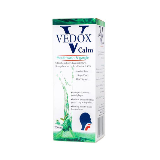 VEDOX CALM MOUTHWASH GARGLE 200ML