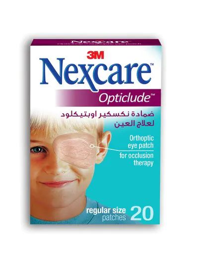 NEXCARE 1539 REG OPTIC EYE PATCH 20's
