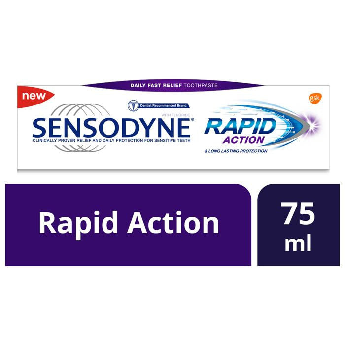 SENSODYNE T/PASTE 75ML RAPIED ACTION