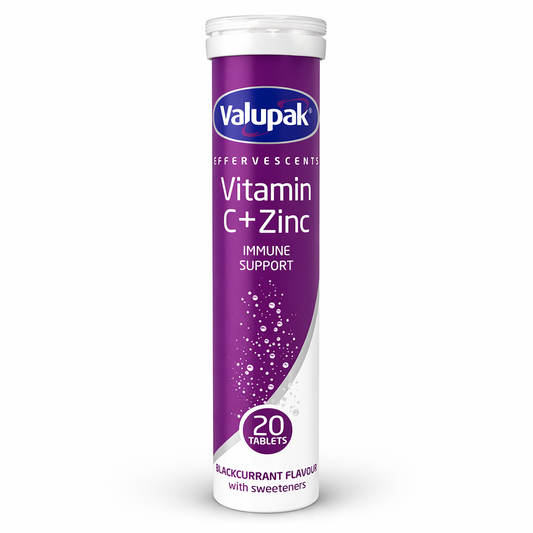 VALUPAK VITAMIN C +ZINC EFF TAB 20S