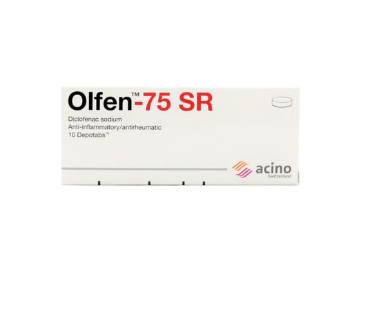 OLFEN 75MG SR TAB 30,S