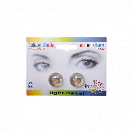 PRETTY EYES 8081 DAILY(LIGHT HAZEL)